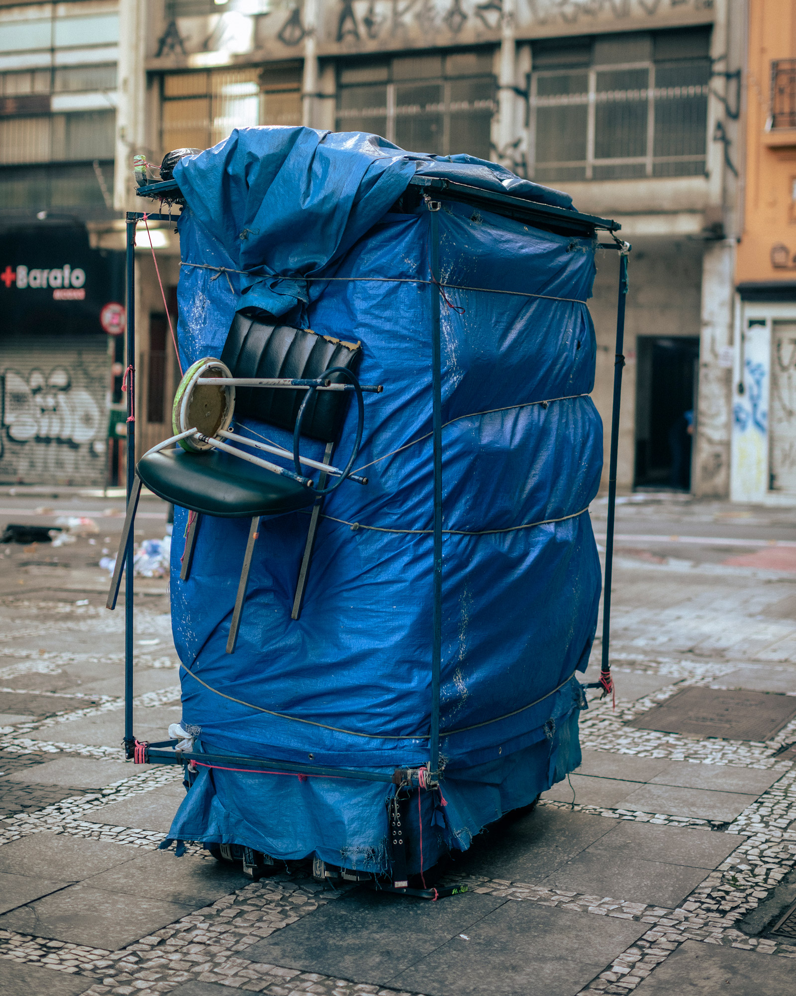 Street vendor's tent