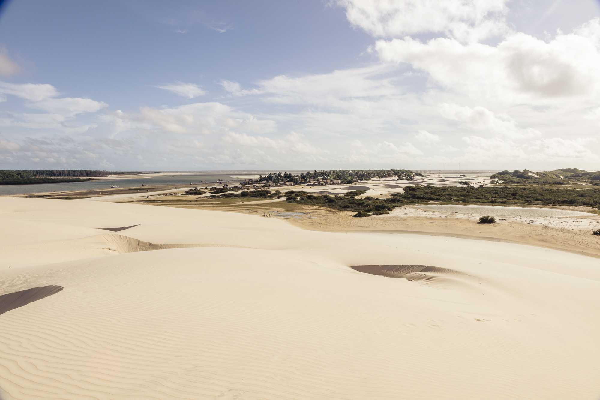 General view of the Lençois island, Brazil.