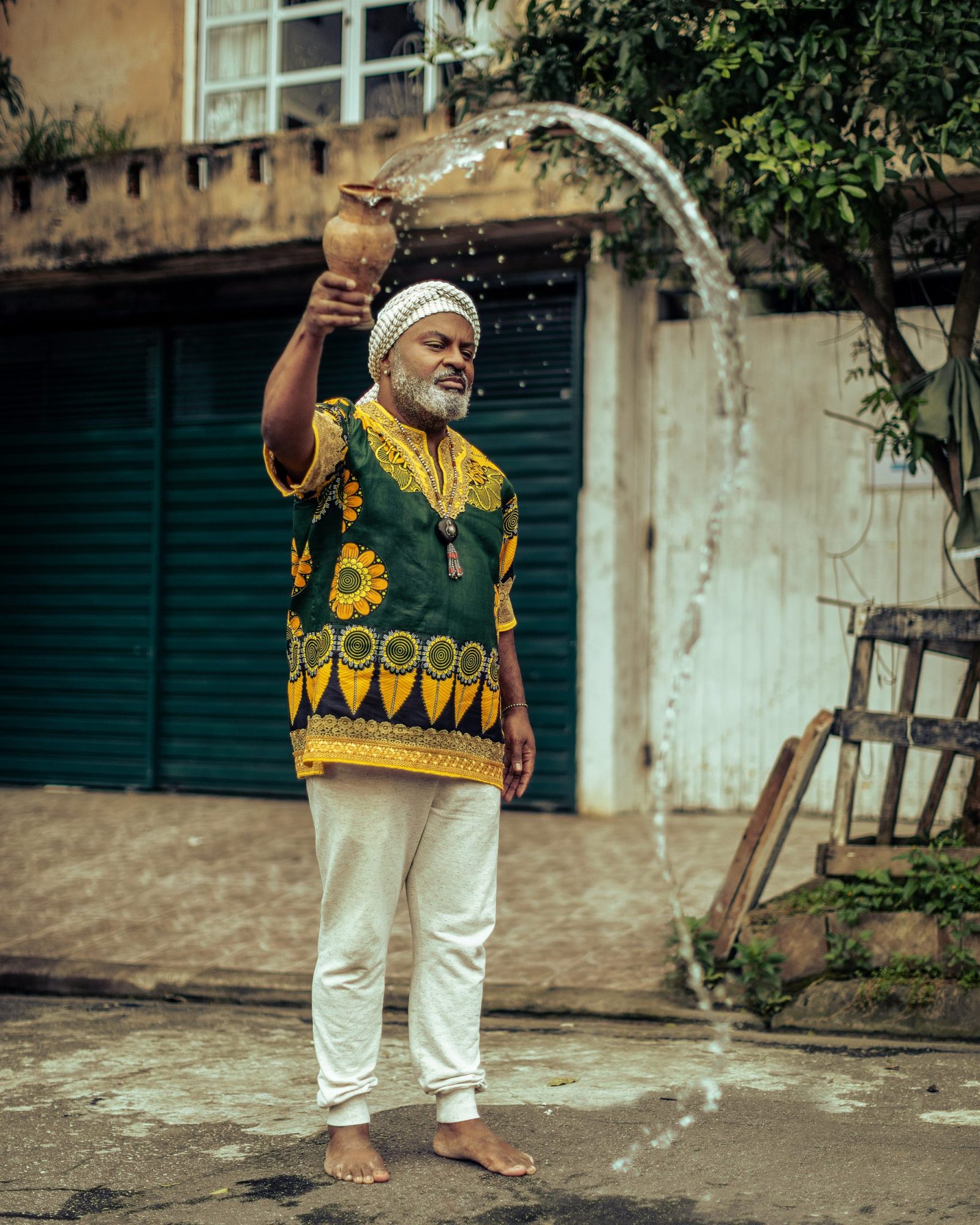 The Candomblé Priest Sidnei Nogueira.